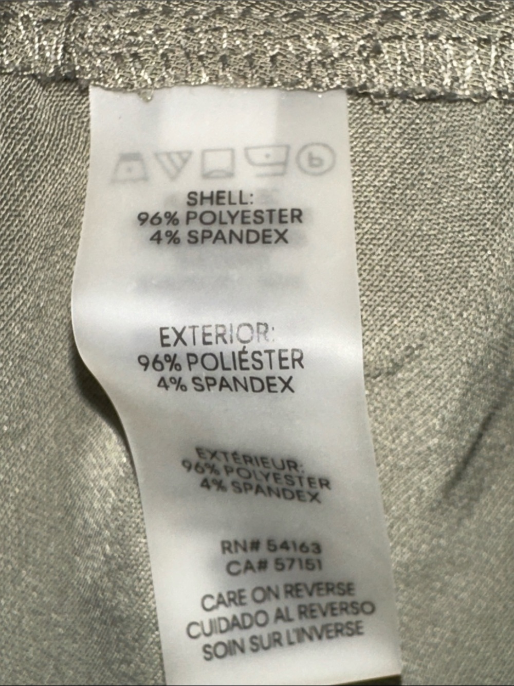 Olive Drawstring Men’s Pants - Picture 6 of 6